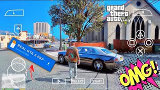 GTA 5 ppsspp Original Mediafıre New Version 2023 On ppsspp Gold  GTA 5 PSP GAMEPLAY [upl. by Aidnic]