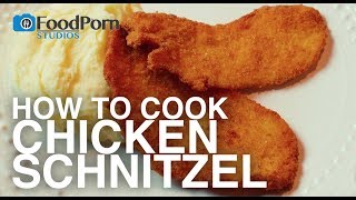 How to cook chicken schnitzel [upl. by Beau]