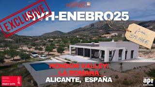 HVHENEBRO25 OffPlan new villas in La Romana or Hondon Valley Alicante Spain 320000€ to 360000€ [upl. by Sokcin632]