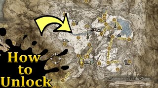 How to Unlock Mountaintops of the Giants West Haligtree Secret Medallion Right and Left Elden Ring [upl. by Ihtraa]