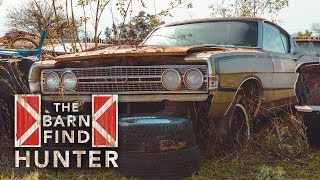 SECRET stash of old Fords and Mercurys 390s amp 428s  Barn Find Hunter  Ep 33 [upl. by Atnim939]