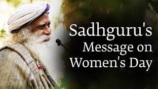 Let the Feminine Flow  Sadhguru on Womens Day [upl. by Akir]