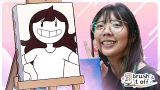 painting with Jaiden Animation  Brush it off 6 [upl. by Eugor]