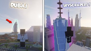 Visting My Old Minecraft Worlds  Skyscraper City amp Dubai [upl. by Ailedua]