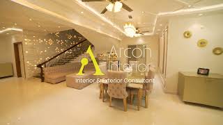 Duplex house interior by ARCON INTERIORS [upl. by Reichel]