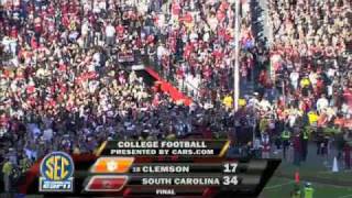 South Carolina vs Clemson Highlights [upl. by Euqinoj]