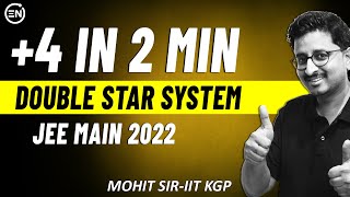 Double Star System in 2 min  Most asked Question in Gravitation  JEE Main 2025  Mohit Sir [upl. by Legin292]