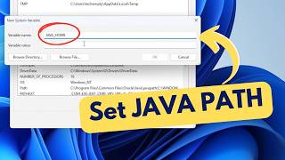 How to Setup Java Path in Windows 11 Permanently [upl. by Nimrak]