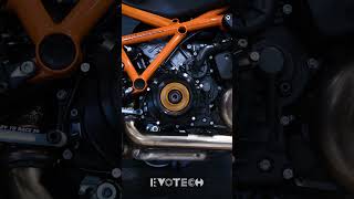 KTM 1290 Superduke R clear clutch cover and new pressure plate ktm1290 ktm1390 bikelife [upl. by Asselam]