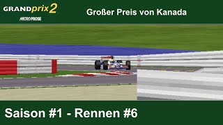 Lets Play Grand Prix 2 6 Deutsch  Großer Preis von Kanada [upl. by Vivienne]