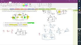 Correction TD quadripôles  exercice 1 [upl. by Bihas581]