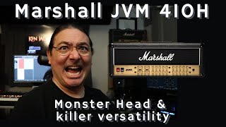 Marshall JVM 410H is The 4 Channel Beast  A CloseUp Review of The Amp [upl. by Wilie]