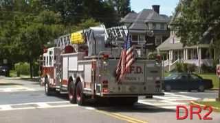 Fire Trucks Responding Compilation Part 5 [upl. by Syl]