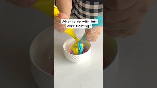 Leftover frosting🥲frosting whipcream cakehacks tipsandtricks viralcake cakeshorts cakes [upl. by Ares]