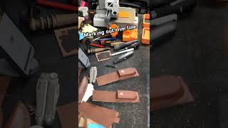 Wet molding leather for a multi tool part 7 [upl. by Yelsnit249]