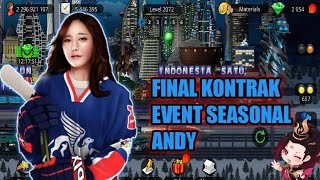 Terbaru Final Kontrak Event Seasonal Andy Level 2000 TRAINSTATION RAILROAD TYCOON [upl. by Aholla]