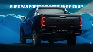 Maxus T90 EV  Europas første elektriske pickup [upl. by Defant]