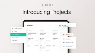 Organize your photography work with Projects inside Studio Manager by Pixieset [upl. by Sliwa]