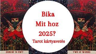 Mit hoz 2025 Általános tarot kártyavetés bika horoszkóp jegy részére [upl. by Cathyleen]