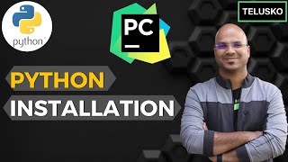 2 Python Tutorial for Beginners  Python Installation  PyCharm [upl. by Eiramyelhsa]