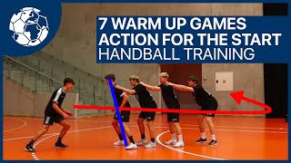 7 Warm Up Games for Handball  Handballtraining SHEA  Handball inspires [upl. by Atinauj546]