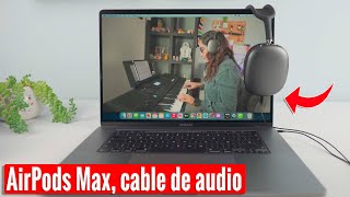 AirPods Max con cable Lightning a audio de 35 mm [upl. by Pearlstein]