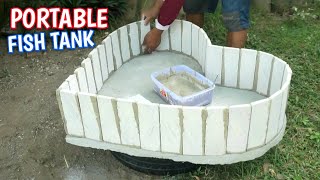 Creative Ideas For Making A Portable Fish Tank [upl. by Bore]