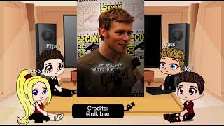 The Mikaelson Siblings react to their actors  Requested video Part 1 [upl. by Pickar]