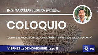 ChinaArgentina Radio Telescope CART últimas noticias [upl. by Yruoc]