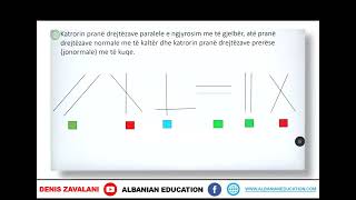 3 02 036 Java e tetë Matematikë drejtëzat paralele [upl. by Ailhat]