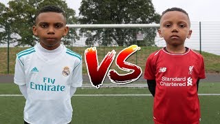 RONALDO vs MOHAMED SALAH FOOTBALL CHALLENGE [upl. by Amimej]