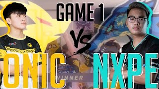 GAME 1  ONIC VS NXPE  Ling FastHand Combo By Kairi  MPL Season8 [upl. by Metts]