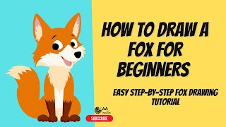 quotHow to Draw a Fox for Beginners  Easy StepbyStep Fox Drawing Tutorialquotaaartdynasty [upl. by Sargent960]