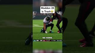 Madden 25 is trash😭😭 madden25 shorts [upl. by Yoong]