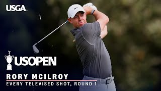 2023 US Open Highlights Rory McIlroy Round 1  Every Televised Shot [upl. by Ayotyal]