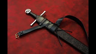 Knight Templar Sword type XII  medieval sword  Damian Sulowski [upl. by Lavine337]