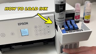 How to Refill Ink on Your Epson EcoTank ET2800 Printer [upl. by Gerstner994]