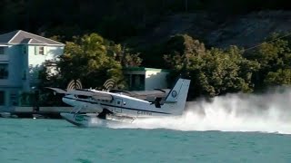 Seaborne Seaplane flight from St Thomas to Sct Croix [upl. by Lem560]