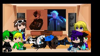 fandoms react to DreamNightmare Gacha club [upl. by Oneill]