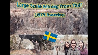 Large Scale Mining from year 1873 Sweden  Walking  Bonding  Eating Vlog  124 [upl. by Carolle]