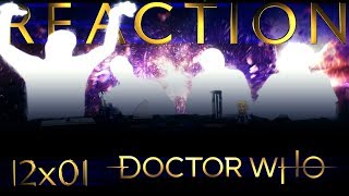 Doctor Who 12x1 REACTION quotSpyfall Part Onequot [upl. by Blanding]