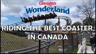 Riding The BEST ROLLER COASTER In CANADA [upl. by Nowd167]