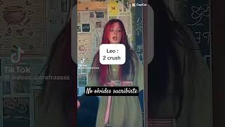 Cuantos crush tienes segun tu signo parte 2🤭🤭 1989taylorsversion music [upl. by Enovi53]