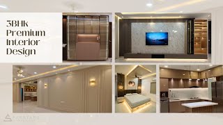 3BHK Premium interior design by Sanatana Interiors Hyderabad [upl. by Weinstock349]