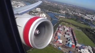 Virgin Australia 777300ER Takeoff Sydney [upl. by Pinto]