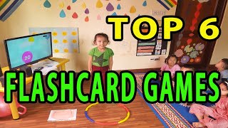 6 ESL Flashcard Games Simple Activities Kindergarten [upl. by Franz]