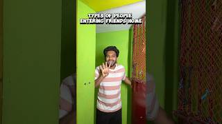 Types Of People Going To Friends Home  shorts naaluvithamaravindh friends typesof [upl. by Jedd]