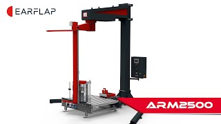 Envolvedora automática de brazo giratorio ARM2500  Automatic Rotary Arm Pallet Wrapper  EARFLAP® [upl. by Ociredef]