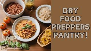 5 Dry Foods Every Prepper Needs for Long Term Storage Cheap amp Filling [upl. by Erlinna]