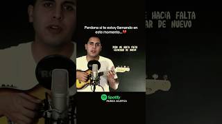 Perdona si te estoy llamando en este momento…💔 apurodolor cover acustico ukelele [upl. by Nilahs690]